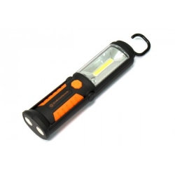 LATARKA COB LED+ 5LED + KABEL USB + ŁADOWARKA