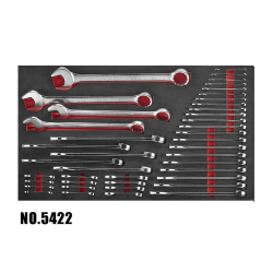 Wózek narzędziowy (8 szuflad): 607 narzędzi FORCE 10318-607
