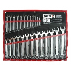 YATO Komplet kluczy płasko-oczkowych 6-32mm (YT-0365)