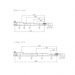 Podnośnik dwukolumnowy Maestro 2.35 NxT F 3500 kg