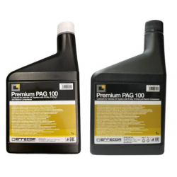 Zestaw oleju do klimatyzacji PAG 100 1l + PAG 100 UV 1l