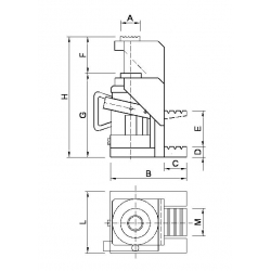 PODNOŚNIK Z BOCZNYM PODNOSZENIEM 18 t SKAMET  W-7740