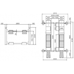 Podnośnik diagnostyczny WERTHER 450 AT