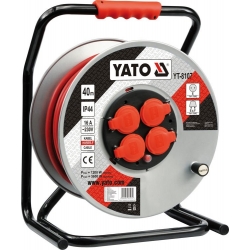 YATO Przedłużacz na bębnie 40m, przewód 3x2,5mm2 (YT-8107)